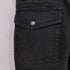 ジョンガリアーノ JOHN GALLIANO MADE IN ITALY フロントデザインブラックデニムパンツ メンズ