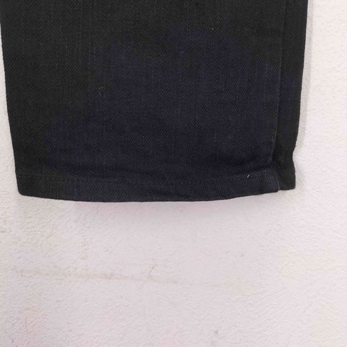 ヴィヴィアンウエストウッドマン Vivienne Westwood MAN 21AW バックオーブ刺繍ブラックデニムパンツ メンズ 48