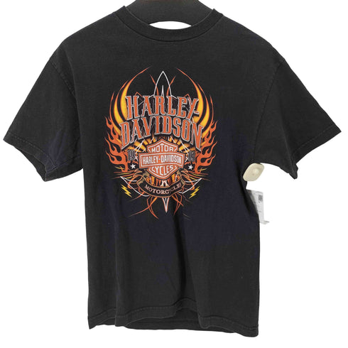 ハーレーダビッドソン HARLEY-DAVIDSON 両面プリント Tシャツ ©2014 メンズ