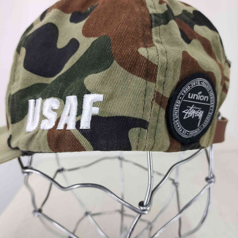 ステューシー Stussy UNION USAF 米国空軍 迷彩 キャップ メンズ