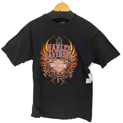 ハーレーダビッドソン HARLEY-DAVIDSON 両面プリント Tシャツ ©2014 メンズ import:M