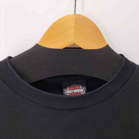 ハーレーダビッドソン HARLEY-DAVIDSON 両面プリント Tシャツ ©2014 メンズ import:M