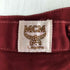 レジェールバイエムシーエム LEGERE by MCM キュプラ100% ロゴ 刺繍 5ポケット パンツ Y2K レディース ウエスト70 ヒップ95 股下75