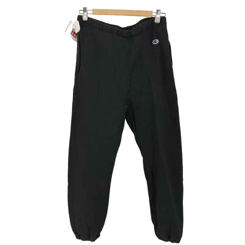 チャンピオン Champion REVERSE WEAVE 目あり スウェットパンツ ブラック メンズ JPN:L