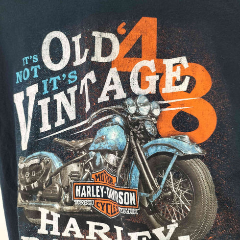 ハーレーダビッドソン HARLEY-DAVIDSON 両面プリント Tシャツ ©2018 メンズ import:M