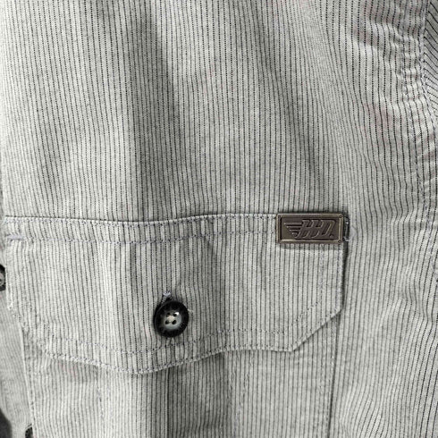 ハーレーダビッドソン HARLEY-DAVIDSON Striped Performance Woven Shirt メンズ import:L