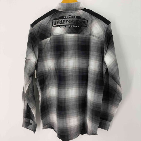 ハーレーダビッドソン HARLEY-DAVIDSON Overlay Plaid Long Sleeve Woven Shirt メンズ import:M