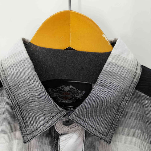 ハーレーダビッドソン HARLEY-DAVIDSON Overlay Plaid Long Sleeve Woven Shirt メンズ import:M