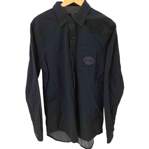 ハーレーダビッドソン HARLEY-DAVIDSON B&S Textured Long Sleeve Shirt メンズ import:M