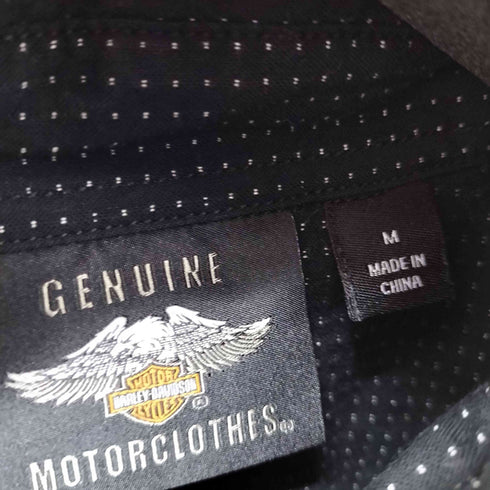 ハーレーダビッドソン HARLEY-DAVIDSON B&S Textured Long Sleeve Shirt メンズ import:M