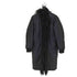 アイスバーグ ICEBERG MADE IN ITALY ファー×ナイロン フックボタンコート レディース