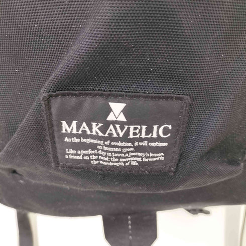 マキャベリック MAKAVELIC レザー切替バックパック メンズ
