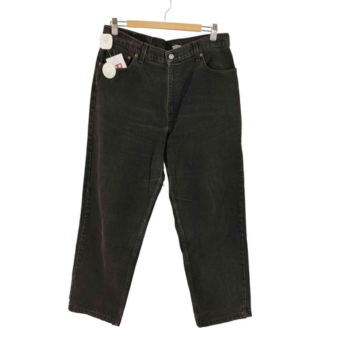 リーバイス Levis 560 ボタン裏379 後染め ブラックデニムパンツ メンズ