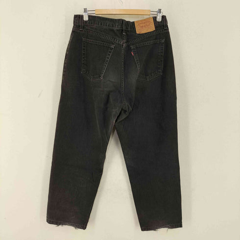 リーバイス Levis 560 ボタン裏379 後染め ブラックデニムパンツ メンズ