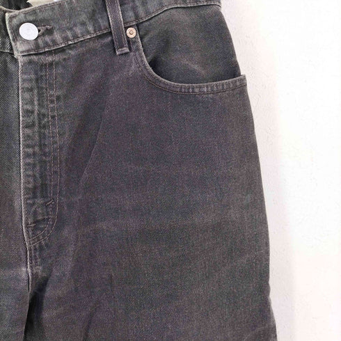 リーバイス Levis 560 ボタン裏379 後染め ブラックデニムパンツ メンズ