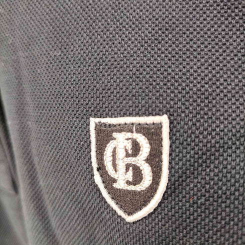 ブラックレーベルクレストブリッジ BLACK LABEL CRESTBRIDGE ユニオンジャック ワンポイント刺繍ポロシャツ メンズ JPN:2