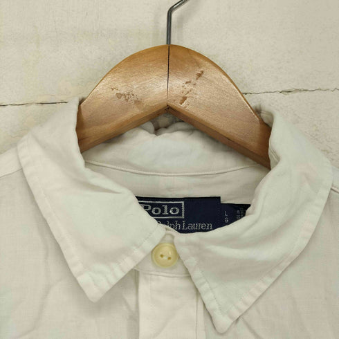 ポロバイラルフローレン Polo by RALPH LAUREN リネンプルオーバーシャツ メンズ L