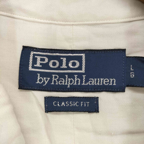 ポロバイラルフローレン Polo by RALPH LAUREN リネンプルオーバーシャツ メンズ L