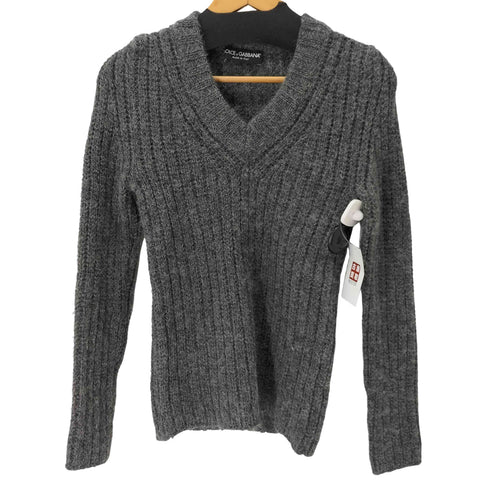 ドルチェアンドガッバーナ DOLCE&GABBANA アルパカウール ニット イタリア製 メンズ EUR:44