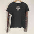 ハーレーダビッドソン HARLEY-DAVIDSON 袖レイヤードデザインプリントTシャツ メンズ XL