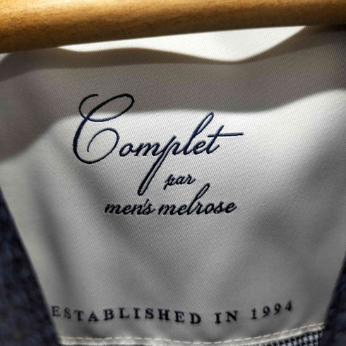 メンズメルローズ COMPLET for MEN'S MELROSE マルチポケットライナー付き ボンディングスタンドカラーコート メンズ JPN:3