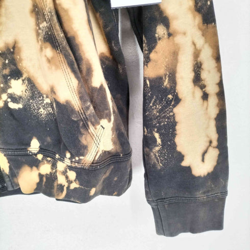 ナイキ NIKE ブリーチ加工 ジップアップパーカー メンズ M