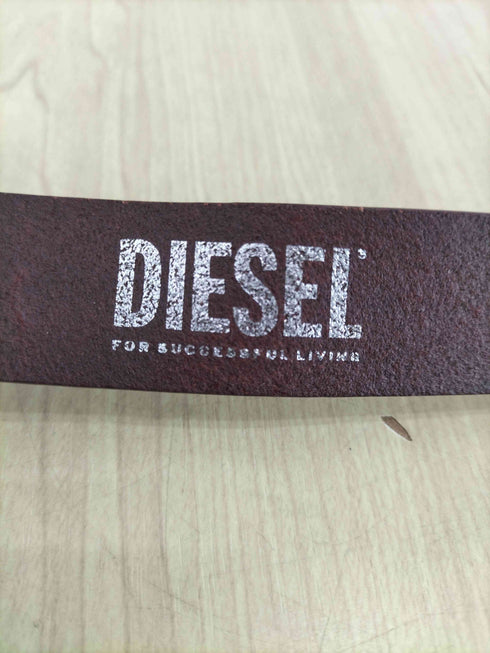 ディーゼル DIESEL Dロゴレザーベルト MADE IN ITALY メンズ 90/36