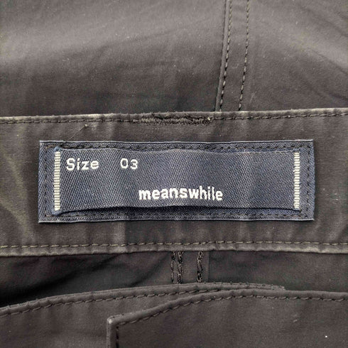 ミーンズワイル meanswhile 21SS Luggage Cargo Shorts ラゲージ カーゴ ショーツ ショートパンツ メンズ JPN:3