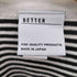 ベター BETTER ボーダー クルーネック Tシャツ メンズ JPN:4