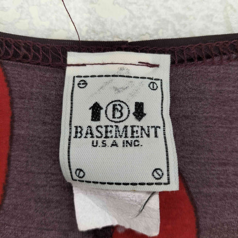 BAASEMENT USA リンゴ柄ワンピース MADE IN USA レディース