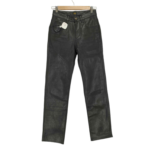 リー Lee 70S 復刻 レザーパンツ GRIPPER ZIPPER メンズ 28×34