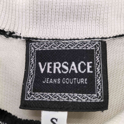 ヴェルサーチジーンズクチュール VERSACE JEANS COUTURE 80~90S ノースリーブニット レディース S