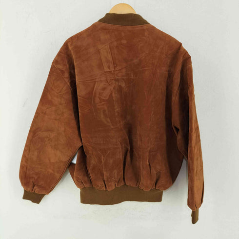 GRUPPO V MADE IN ITALY 裏地チェック ピーチスキン ボンバージャケット メンズ import:XL