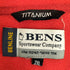 BENS Sportswear Company 90-2000s ワンポイント刺繍 ハイネック ジップアップ フリースジャケット メンズ 2XL