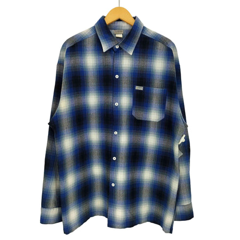 キャルトップ CALTOP USA製 オンブレチェックシャツ メンズ import:L