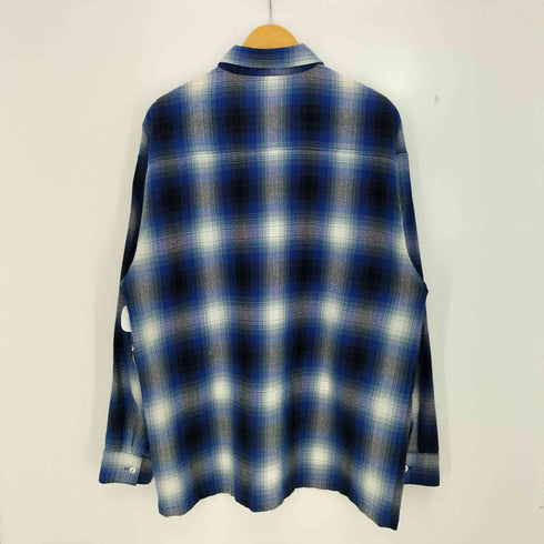 キャルトップ CALTOP USA製 オンブレチェックシャツ メンズ import:L