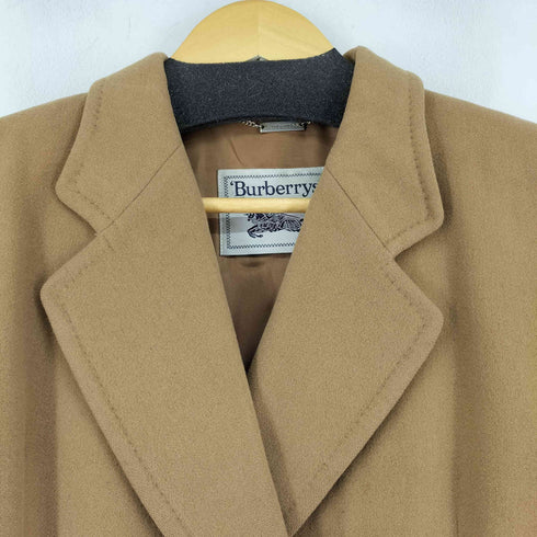バーバリーズ BURBERRYS 90S 白タグ ウールチェスターコート レディース