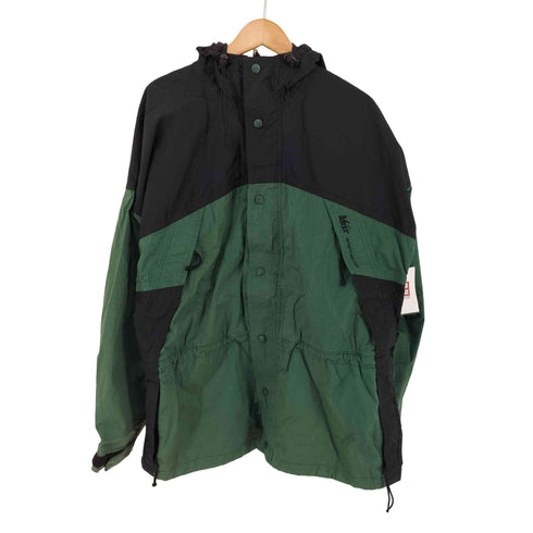 レイ REI リップストップナイロン バイカラーマウンテンパーカー メンズ import:M