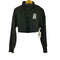 シーイン SHEIN ハーフジップ クロップド スウェット レディース JPN:XL