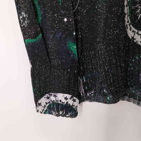 デシグアル Desigual 宇宙モチーフ プリントニットセーター レディース JPN:M