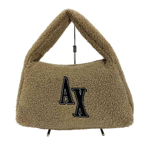 アルマーニエクスチェンジ ARMANI EXCHANGE シェルパフリース トップハンドル バッグ レディース
