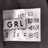 グレイル GRL インパン裏地付きリボンプリーツミニスカート レディース JPN:M