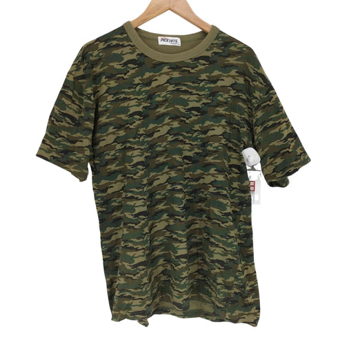 RICK HITS ウッドランドカモTシャツ メンズ LL