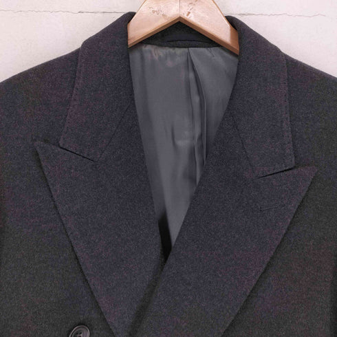 SUKIPIO ピュアカシミヤダブルチェスターコート PURE CASHMERE メンズ M