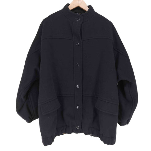 ランバン LANVIN コクーンシルエットメルトンジャケット メンズ