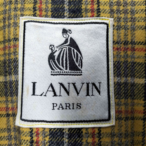 ランバン LANVIN コクーンシルエットメルトンジャケット メンズ