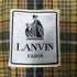 ランバン LANVIN コクーンシルエットメルトンジャケット メンズ