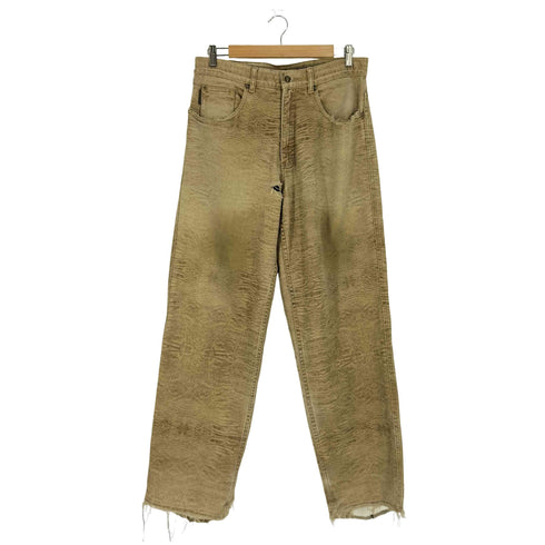 ペレペレ pelle pelle City Slicker クロコ総柄 ワイドデニムパンツ メンズ 32