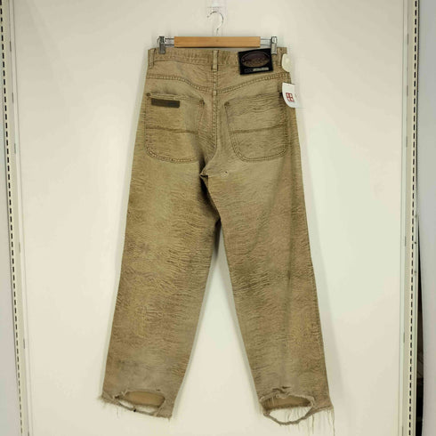 ペレペレ pelle pelle City Slicker クロコ総柄 ワイドデニムパンツ メンズ 32
