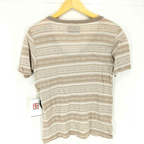 N NUMBER 08SS BIRDS期 総柄VネックTシャツ メンズ 2